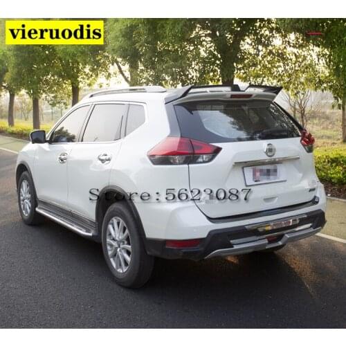 For Nissan Rogue X-trail 2014-2019 ABS Plastic Rear Roof Spoiler Trunk Boot Lip Wing