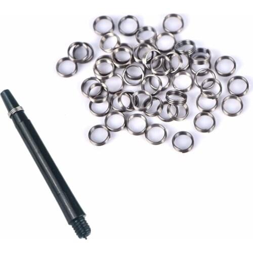 50Pcs Wholesale of Guard Circle for Plastic Dart Shafts Nylon Rod PVC Stem Protection O-ring