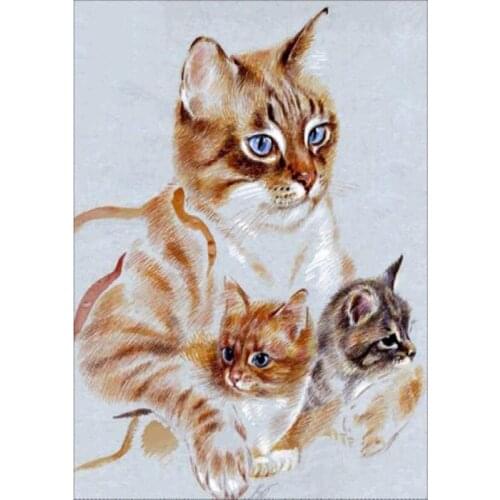 % 5D DIY Diamond Painting Colorful Squirrel cartoon animals Cat Mosaic Embroidery Animal 3D Cross Stitch Needlework Crafts Decor