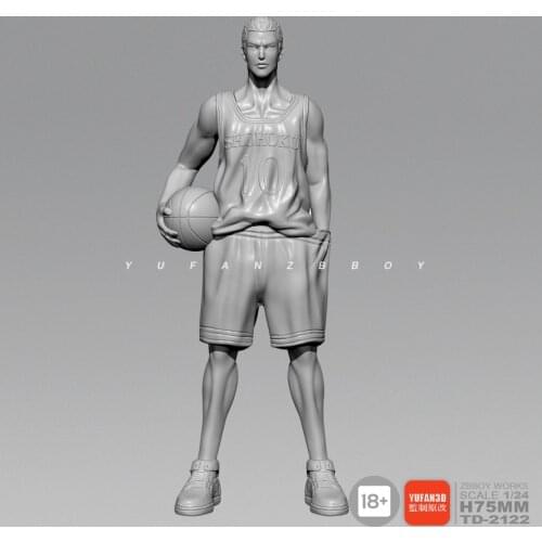 75 Mm Resin Kits Yingmuhuadao Resin Model Self-assembled TD-2122