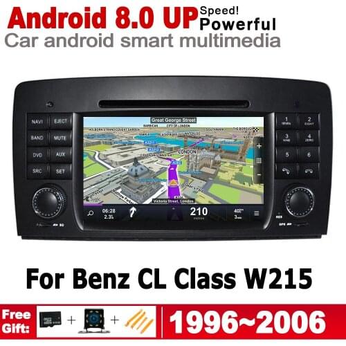 Car DVD GPS For Mercedes Benz CL Class W215 1996-2006 NTG Navigation multimedia player Stereo Android radio