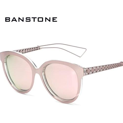 BANSTONE Womens Cat Eye Sunglasses