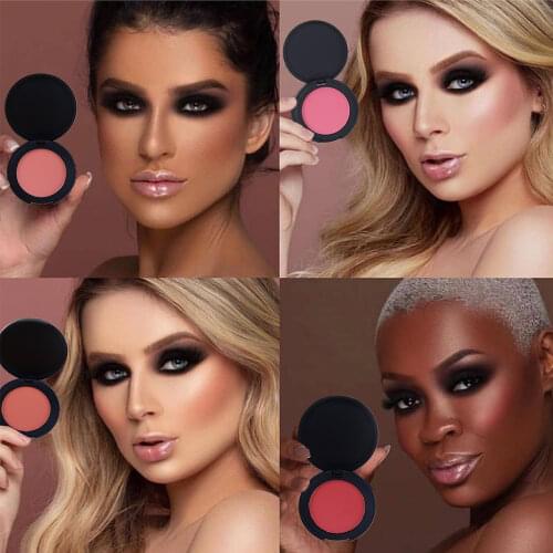 Beauty Glazed K Little Blush Cheese Blush Natural Orange Pink Plate Genuine Nude Makeup Eye Shadow Sets