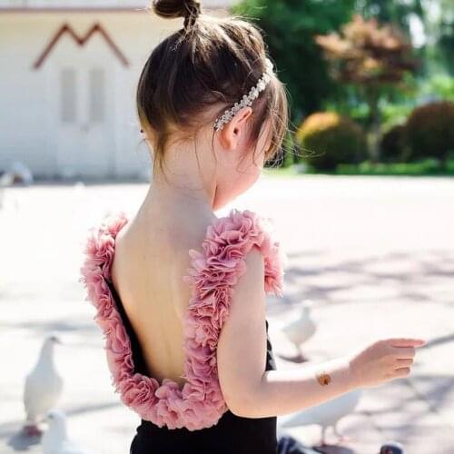 2021 Children Swimsuit Girls Bikini Kids One-Piece Swimsuit Swimming Suit Swim Suit Strapless Swimsuit