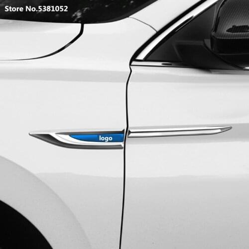 For Chery Tiggo 7 Pro Acessories 2020 2021 2017 Leaf Board Side Label Cover Side Car Body Decoration Sequins Sticker