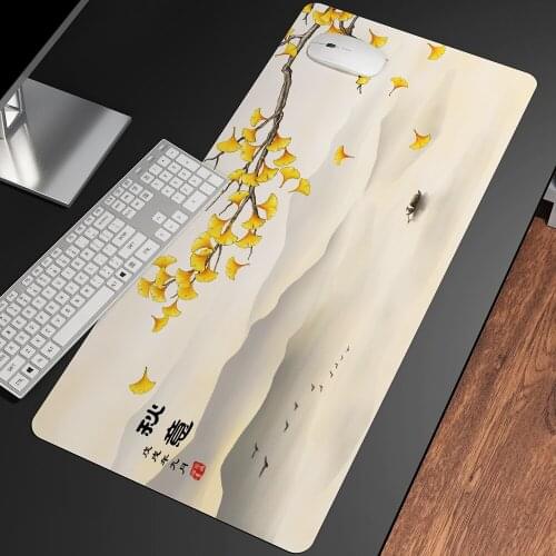 Chinese Style Mouse Pad Oversized XXL National Tide Game Desk Pad Computer Pad Keyboard Pad Student Writing Desk Anime Mousepad