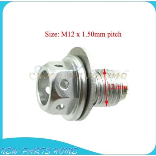 Magnetic Oil Drain Bolt Plug For CRF50 XR50 Pit Bike ATC70 Pit Bikes