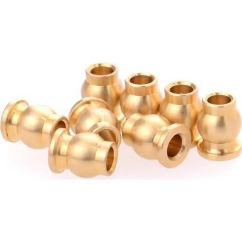 8Pcs Ball Head for Shock Absorbers Linkages for 1/10 1/8 AXIAL SCX10 II RC Car Truck Monster Shock Absorbers Linkages