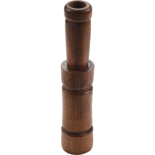 ELOS-Outdoor Hunting Bait Wooden Duck Call Simulate Wild Duck Whistles Decoy