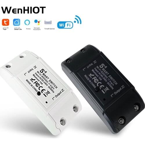 Tuya Smart Switch Breaker Moudule Supports APP Voice Relay Timer Google Home Alexa ,WIFI Interruptor Make Home Smarter