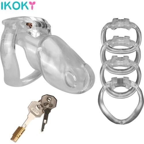 Adults Games Sets HT-V4 Chastity Cage Cock Penis Ring Sex Toys For Men Male Couples Tools Bondage Strapon Machine Erotic Shop