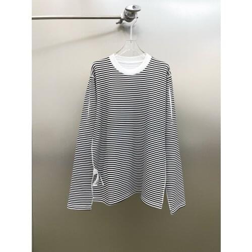 Женские полосатые футболки Aswomoye China At AliExpress