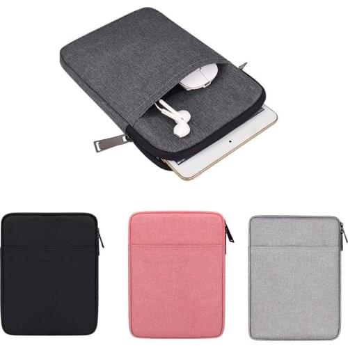 Shockproof Tablet For Apple Ipad Case Pro 7.9/8 inch 9.7/10 inch flat shell mini pro 2345 millet liner felt Zipper Pouch