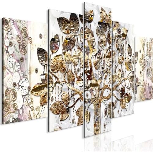 Money tree Diamond Painting 5 Pieces Tree of Happiness Diamond embroidery 5d diy Square/Round mosaic full drill Wall Art EE1816