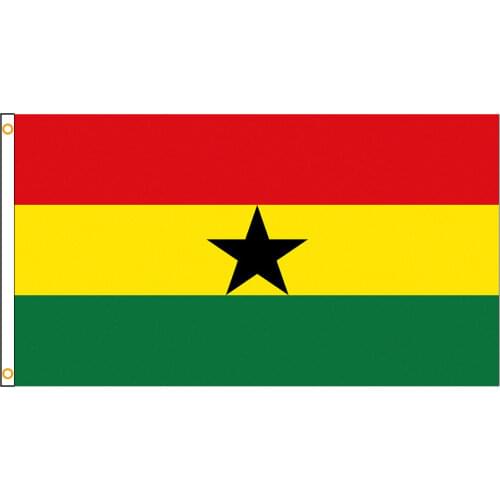 90*150cm gha gh The Republic of ghana flag For Decoration