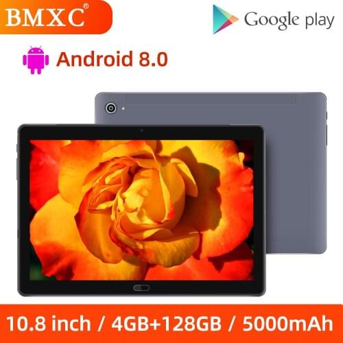 4GB RAM 128GB ROM Deca Core game Tablet Android 10.8 Inch 2560×1600 Resolutio IPS Screen 13MP Rear Camera 4G Network Call note