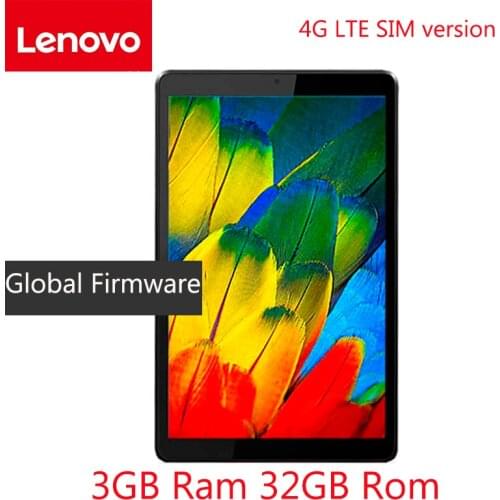 Lenovo M8 TB-8705N P22T Octa Core 3GB RAM 32GB ROM 8 Inch 1920*1200 Android 9.0 OS 4G LTE Phablet