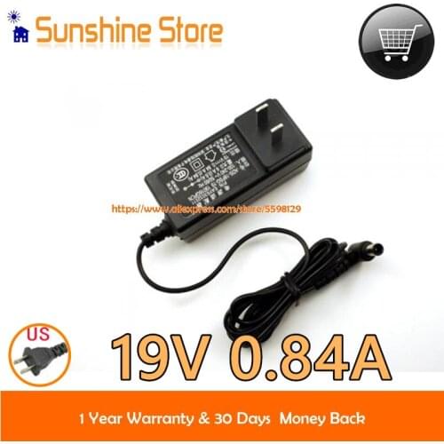 Genuine US Plug For LG ADS-18FSG-19 19016GPCN AC Adapter 19v 0.84A EAY63032011 LCAP36-I LCAP60-C US Power Cord Laptop Adaptor