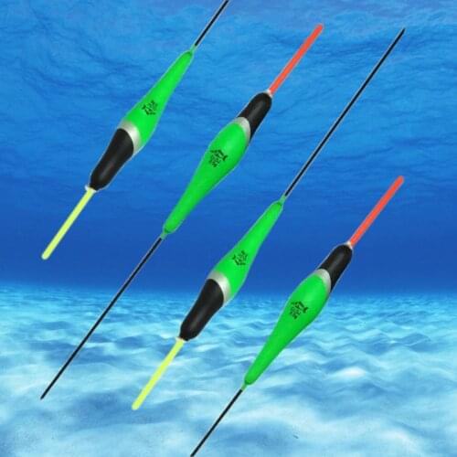 ORJD Professional 19cm Fishing Floats for Fishing Accessories 10pcs/set Vertical Buoy Sea Fishing Float With Attachment Pesca