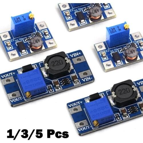 Adjustable Step-up Power Converter Step-UP Adjustable Power Module DC DC Step Up Converter Adjust Power Supply