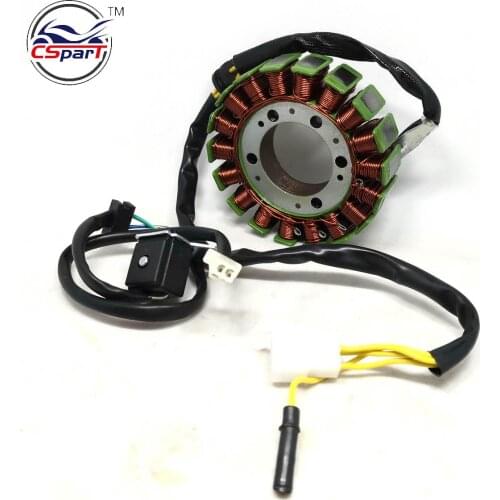 Magneto Stator 18 Pole Coil4 Wire With Trigger 250CC CN250 CF250 172MM Kazuma Kinroad Dune Scooter ATV Quad Go Kart Buggy Parts
