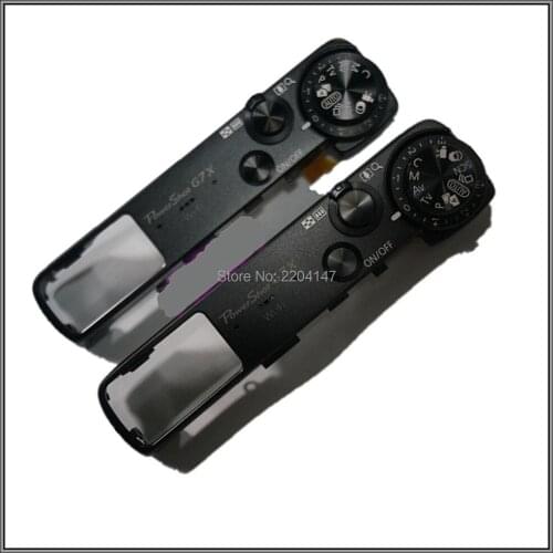 FREE SHIPPING! 90%New For Canon G7X G7 X Top cover panel menu dial model controll Replacement Part