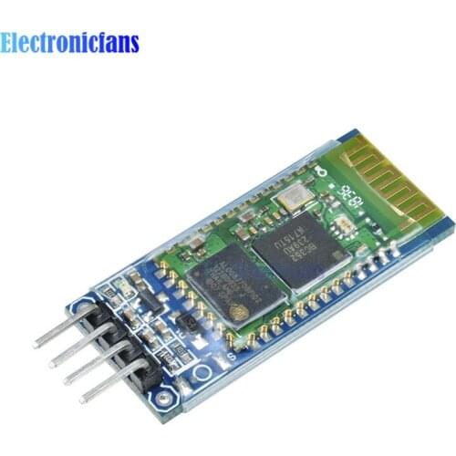 Hc-06 HC 06 RF Wireless Bluetooth Transceiver Slave Module RS232 / TTL to UART Converter 3.3V 4PIN For Arduino