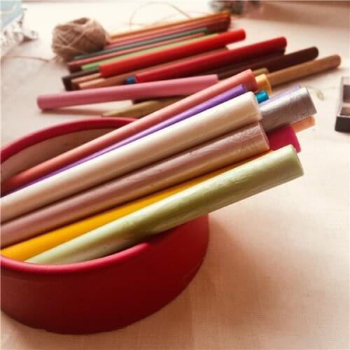 33 Color round DIY Sealing bar Strips Seal Dedicated Beeswax Stick Paint Stamp Seal Wax Sigillo Envelope Handmade DIY Tools