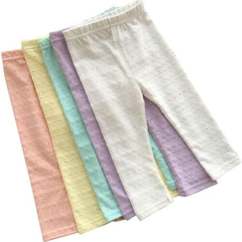 Girls leggings summer kids pants fashion trousers children baby mosquito pants breathable childrens leggings wear