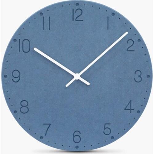 Fashion Creative Wooden Wall Clock Modern Contracted Wall Digital Clock Living Room Bedroom Quartz Reloj De Pared Wall Watch