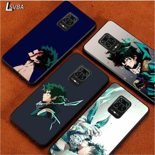 Black Soft Cover We Hero Academe for Xiaomi Redmi Note 9 9S 8 8T 7 7S 6 5A 5 4X 4 Pro Max Prime Phone Case