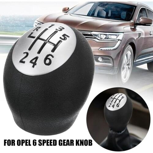 New Arrival For Megane Scenic For Vauxhall Opel For Nissan 6 Speed Gear Shift Knob Replacement Parts