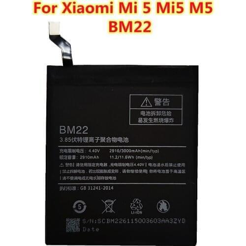 +Tools ! B-TAIHENG 3000mAh BM22 Battery for Xiaomi Mi5 M5 Smart phone battery