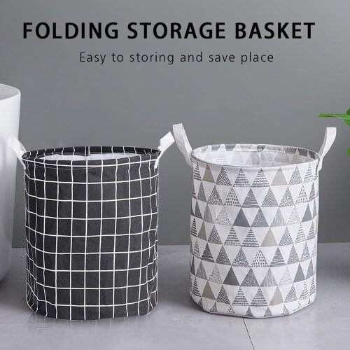 Foldable Laundry Basket Capacity Laundry Basket Art Waterproof Childrens Toy Basket Tunic Dirty Clothes Basket Organizer