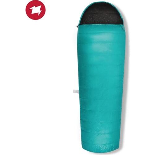 AEGISMAX Eplus Camping Ultralight Goose Down Sleeping Bag Winter Warm Envelope Waterproof Soft Nylon Outdoor Travel Adults