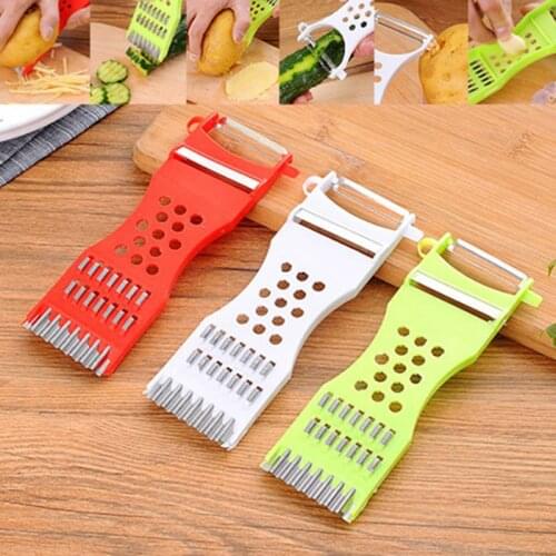 Carrot Cutter Grater Multifunctional Cucumber Slicer Salad Kitchen Shredder Cheese Fruit Modern Family Kitchen Tools