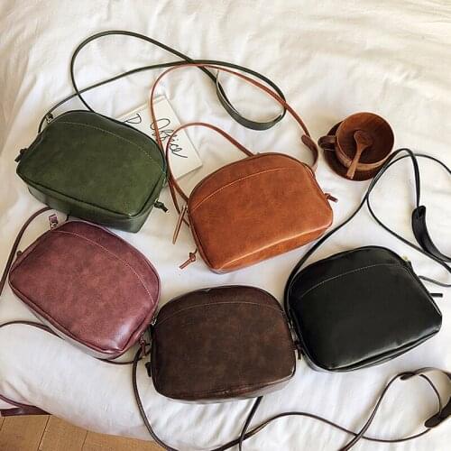PU Leather Womens Wallet Made of Leather Casual Female Bags Shopper Wallet Shell Bag Crossbody Solid Color Purses and Handbags