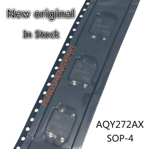 10PCS/LOT AQY272 SOP4 2A 60V AQY272AX New original spot hot sale