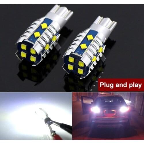 2pcs T16 T15 W16W LED Bulb Canbus Car Reverse Light For Mitsubishi Lancer 9 10 I200 ASX Pajero 4 Nissan Tiida Sentra Teana