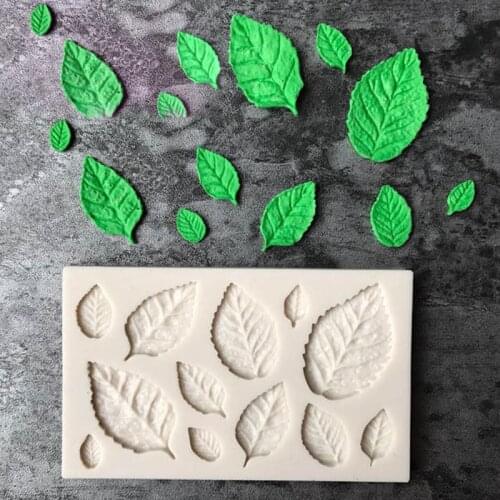 3D 1 Piece Leaf DIY Silicone Cake Mold Fondant Mold Cake Decorating Tools Chocolate Mold Baking Mold Kitchen Accessories