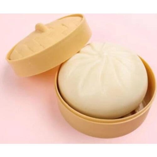 Creative Decompression Artifact Fake Big Bun Kneading Music Simulation Small Cage Bag Slow Rebound Decompression Toy