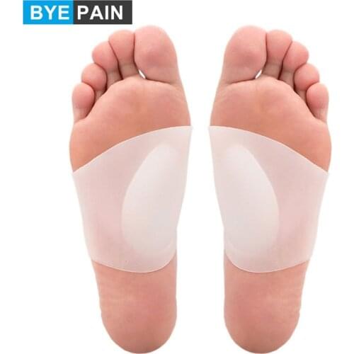 1Pair Gel Arch Support Soft Sleeves Cushion Fast Pain Relief for Flat Foot Plantar Fasciitis Heel Spurs Fallen and High Arches