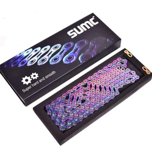 Bicycle chain Rainbow SUMC mountain bike road bike shifting chain 11S Chain 12 speed Chain MTB CHAIN for M8000 M6000 M9100 M610