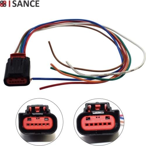 Mass Air Flow MAF Sensor Wiring Harness Plug Connector For Ford Mazda Buick Cadillac Chevrolet GMC 6C11-12B579-AA 3U2Z14S411FJAA