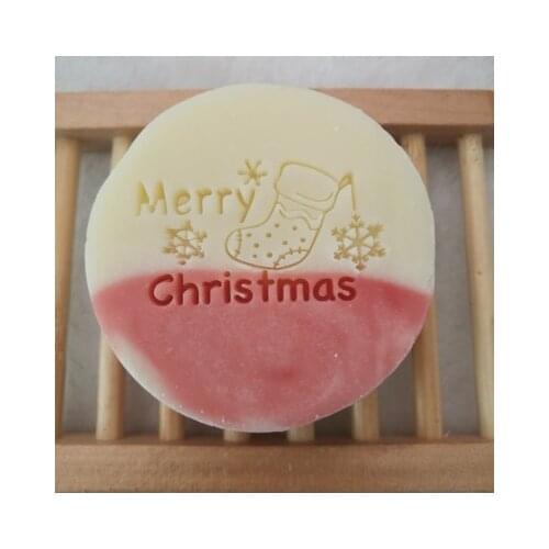 Christmas handmade soap pattern Mini diy soap stamp chaprter seal4-5CM