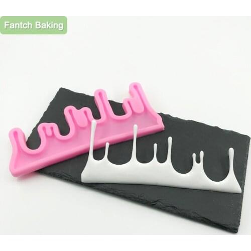 Cream Crown Lace Silicone Mold Totems Fondant Cake Round Decorating Tool Chocolate Gumpaste Sugarcraft Kitchen Accessories Mould