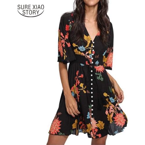 Расклешенные летние платья SURE XIAO STORY China At AliExpress