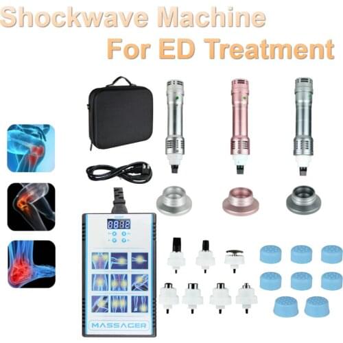 Shockwave Therapy Multi Functional Equipment Muscle Pain Relief Massager for Heel Elbow Pain Lumbar Muscle Strain Physiotherapy