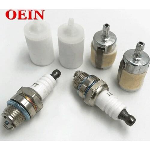 Fuel Filter Spark Plug Service Set For HUSQVARNA CHAINSAW 365 372 575 385 390 455 460 357 359 570 & More ,Chainsaw Parts