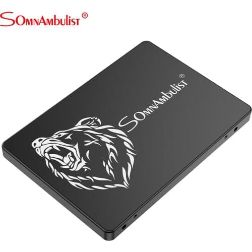 SOMNAMBULIST Metal Grizzly SSD Hard Drive 2.5 SATA3 SSD 120GB Solid State Drive 240 GB 480GB Solid State Drive 960gb Internal So